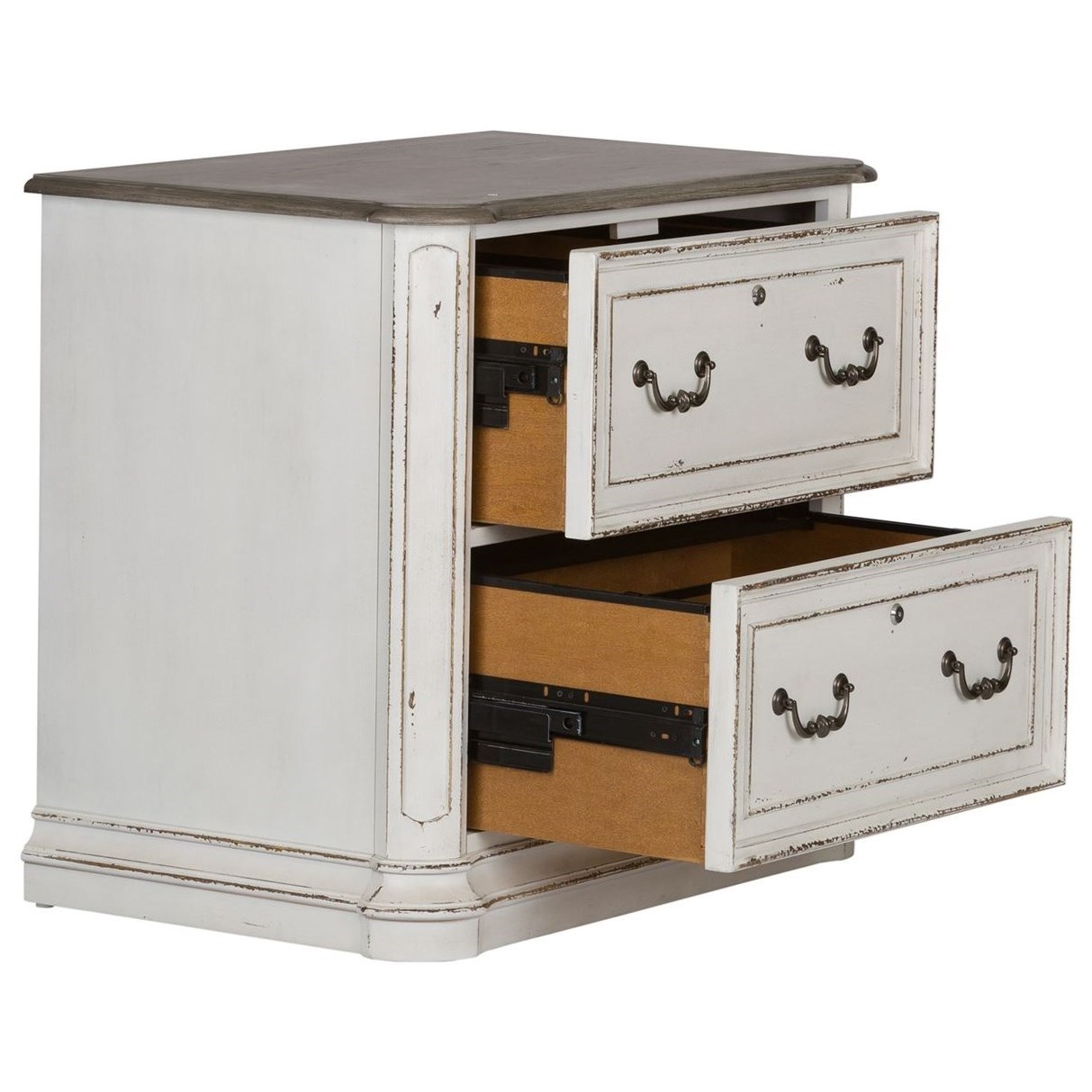 Liberty Furniture Magnolia Manor 244HO146 Traditional Executive Media